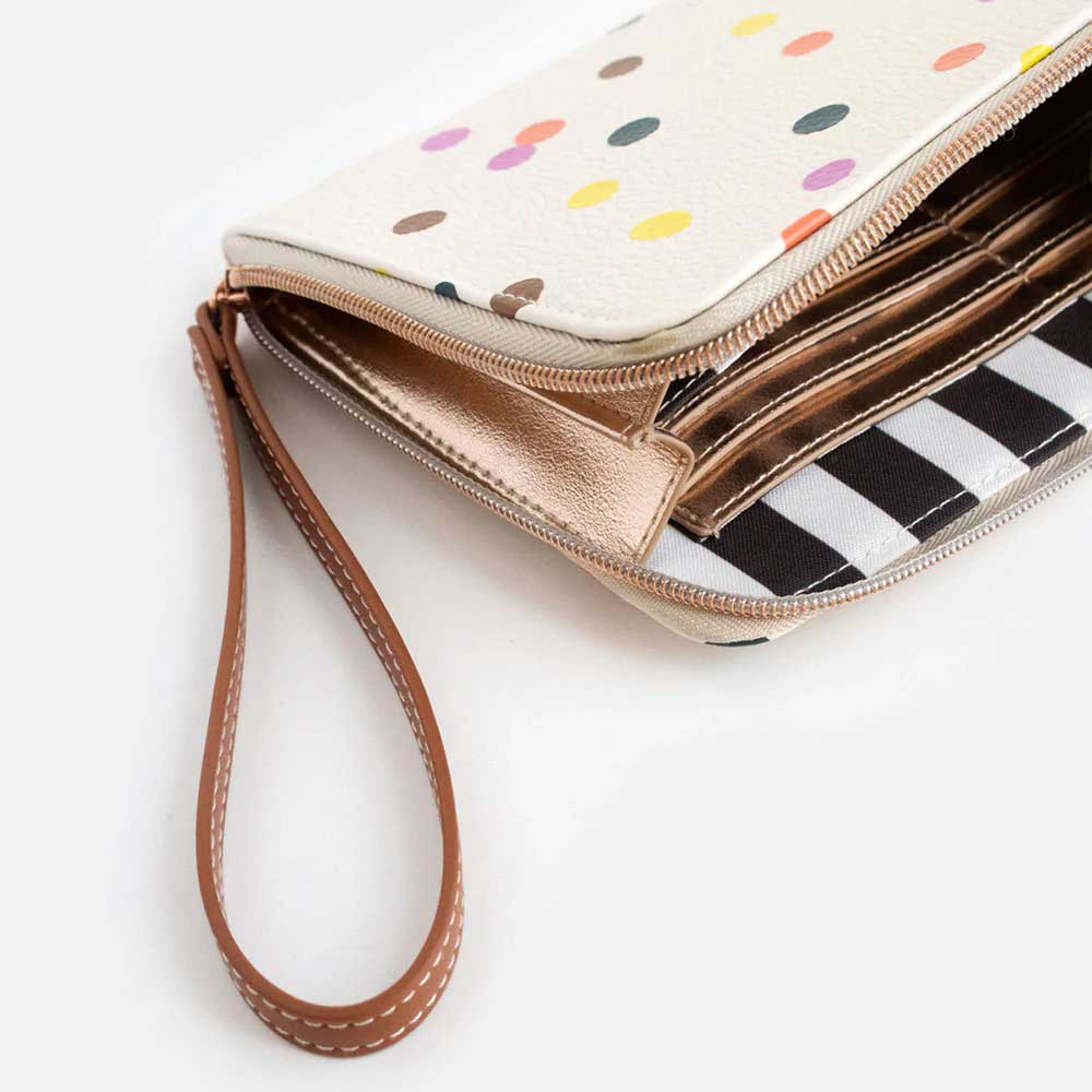 Caroline Gardner Multi Spot Travel Pouch