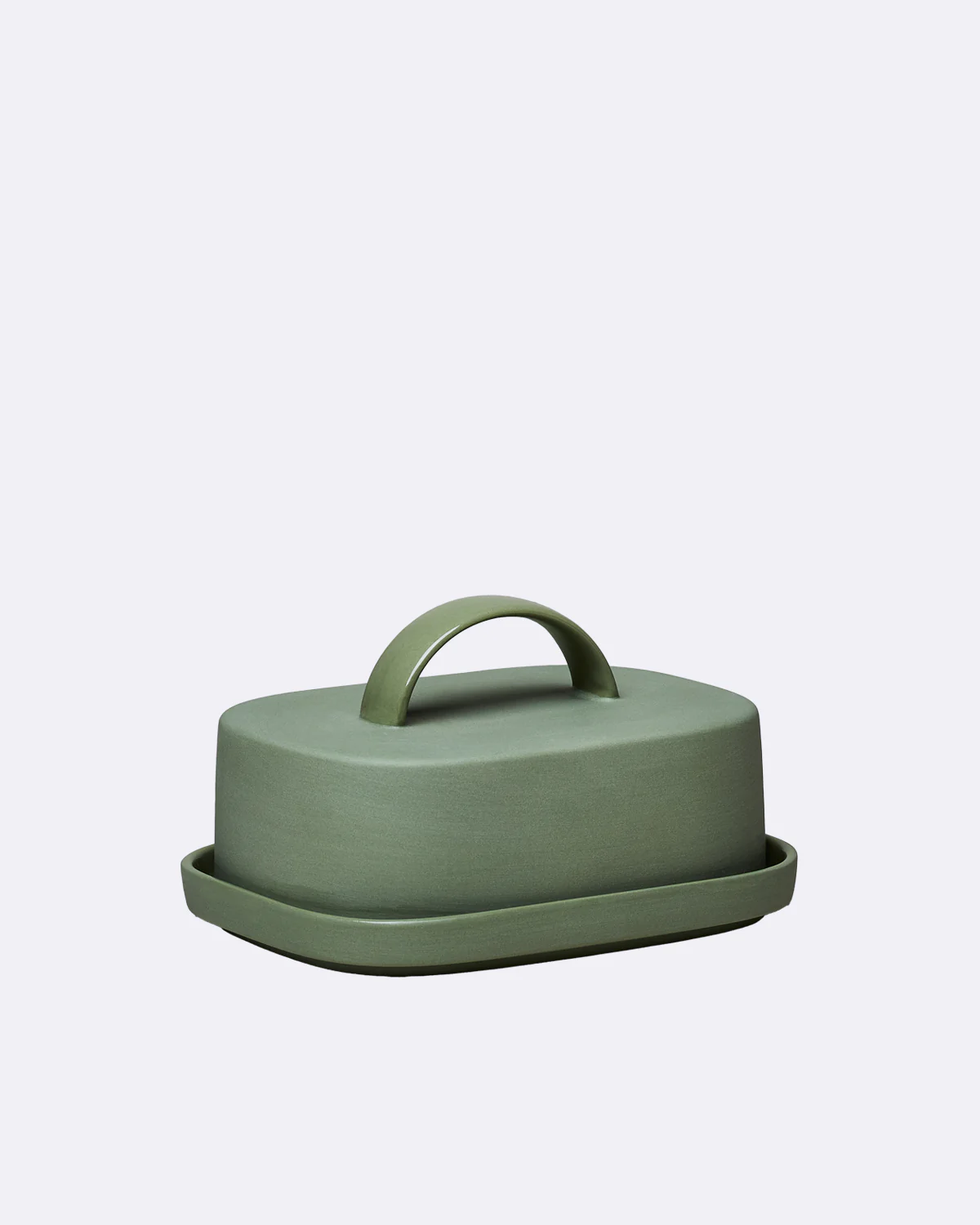 GOOD MOOD Butterdose Porzellan - eucalyptus