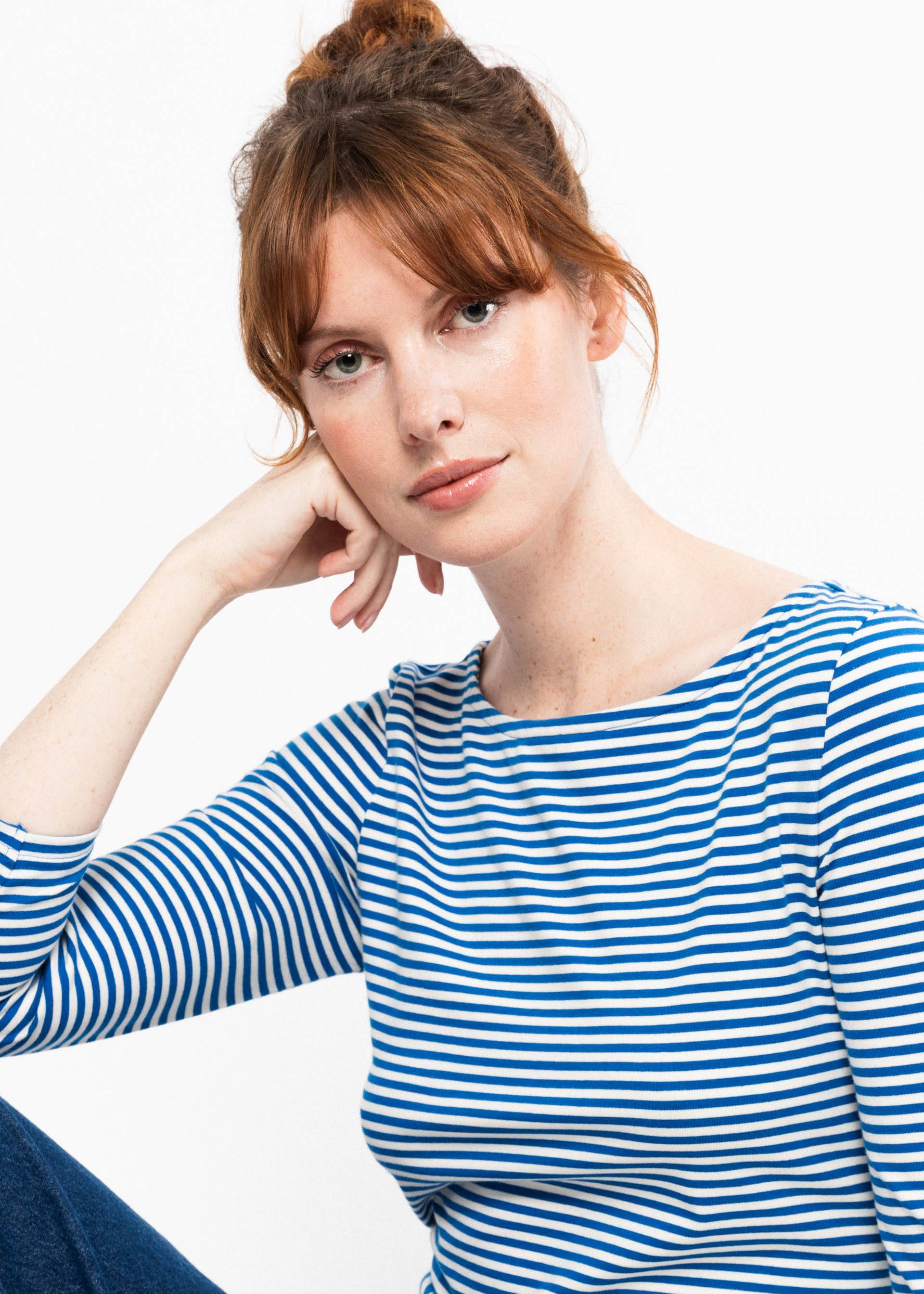 Blutsgeschwister Streifenshirt Oh Marine - blue viva el sol! stripe
