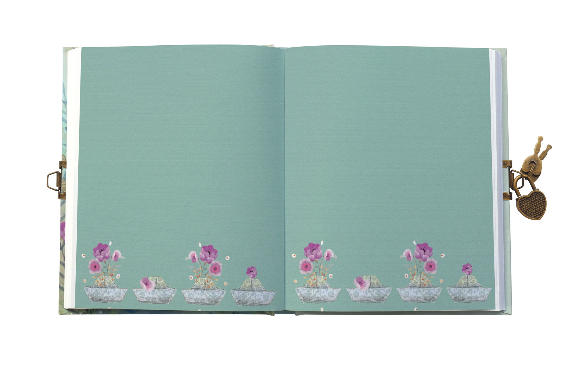 Roger la Borde Tagebuch/Notizbuch  abschließbar Daydreamers Lockable Notebook 