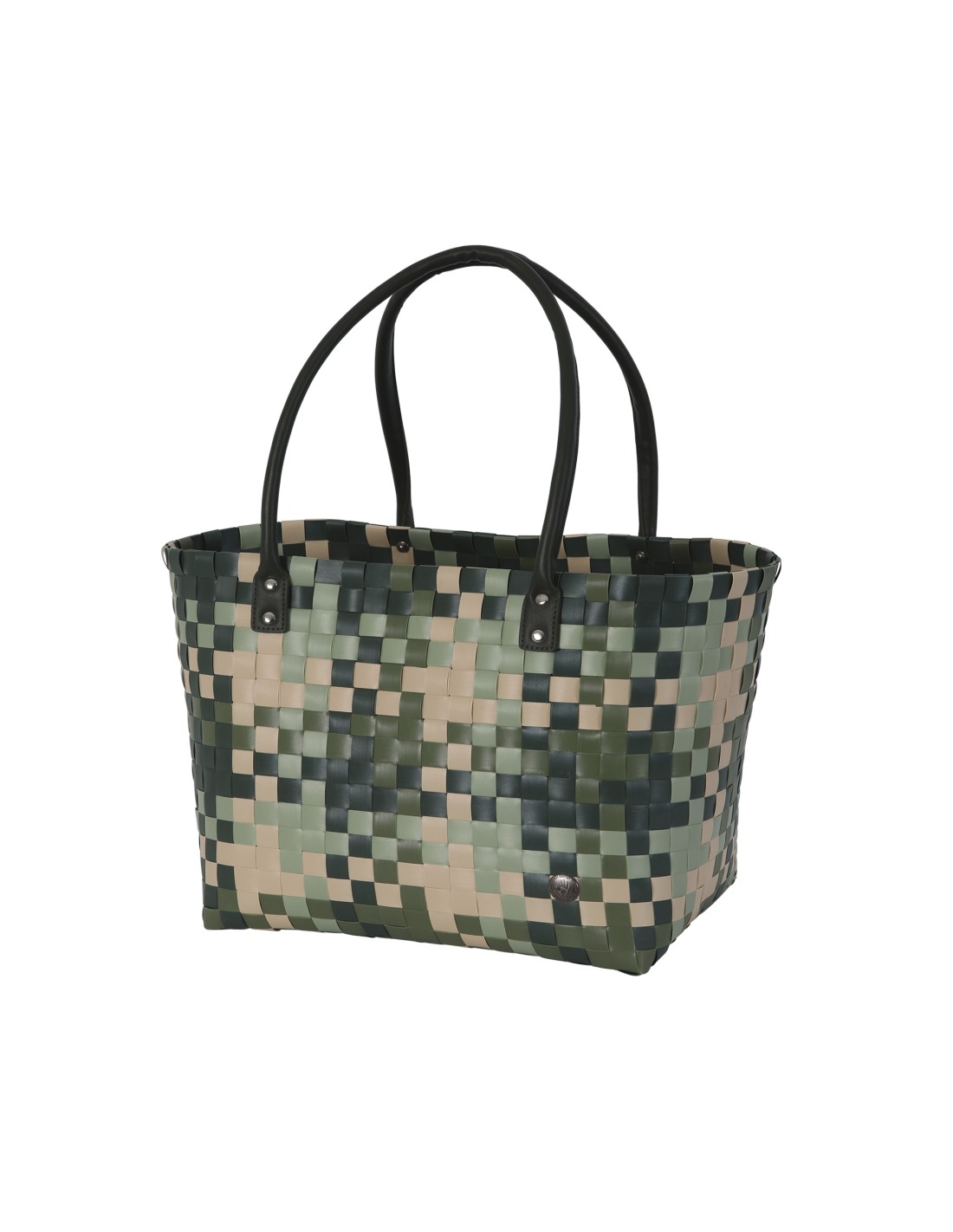 Handed By Mingle - Shopper ,  PU Griffe , Farbe: Forest Green Mix
