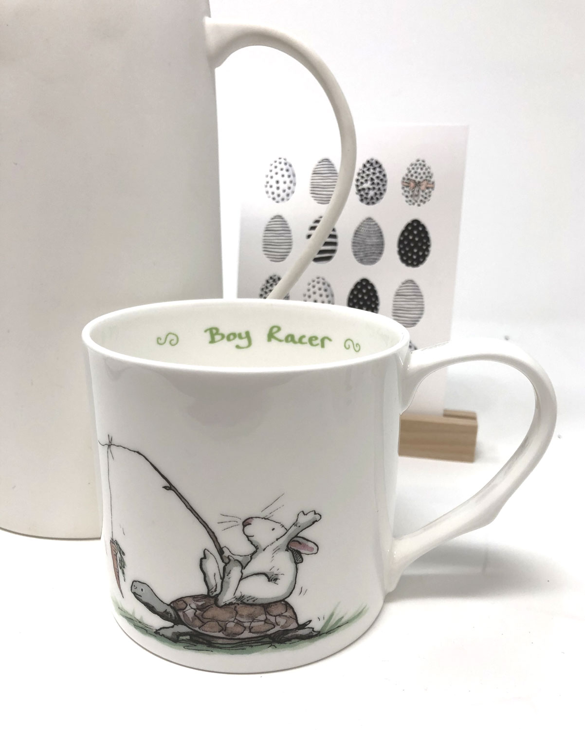 Two Bad Mice Becher groß "Boy Racer", 400 ml by Anita Jeram 