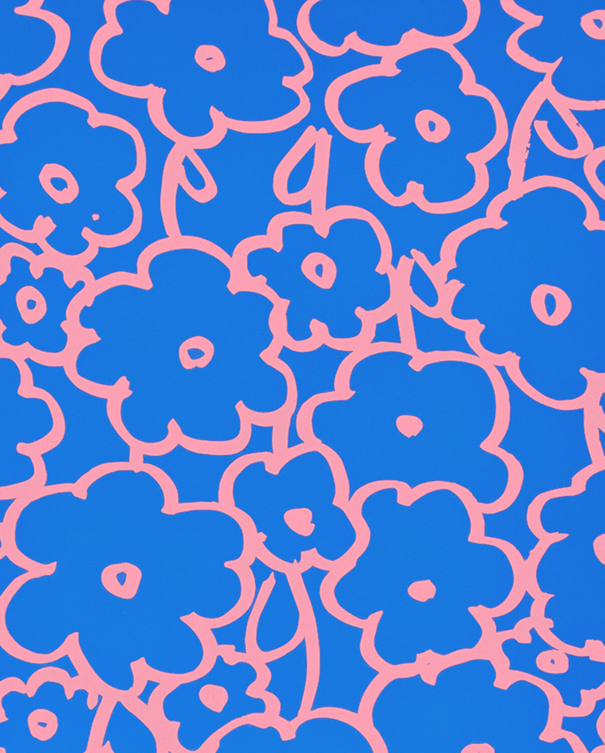 NUUNA Notizbuch Graphic L Flower Power, 165 × 220 mm  