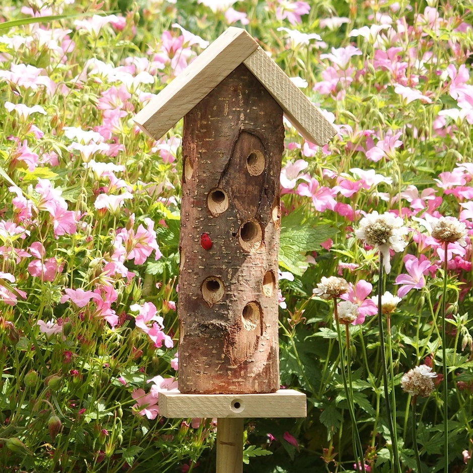 Marienkäferturm, Höhe ca. 30 cm, Garten