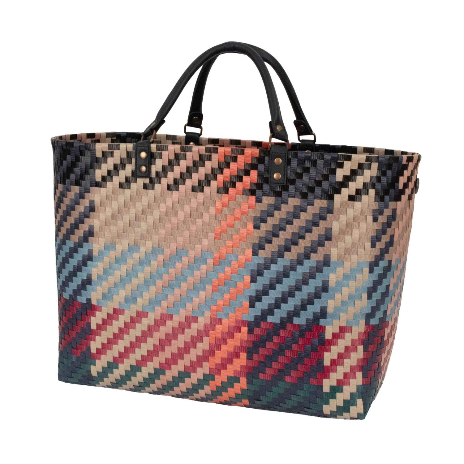 Handed By Prescott - Shopper NAVY MIX , limitierte Edition, ca.  40 x 34 x 20 cm
