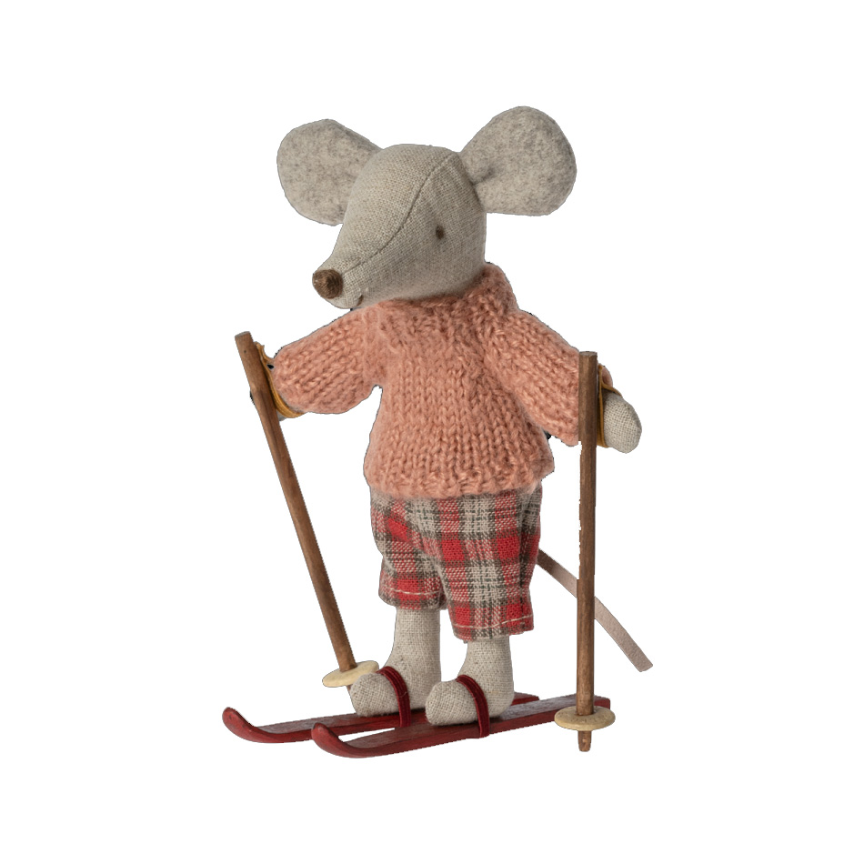 Maileg Wintermaus mit Ski, Big sister