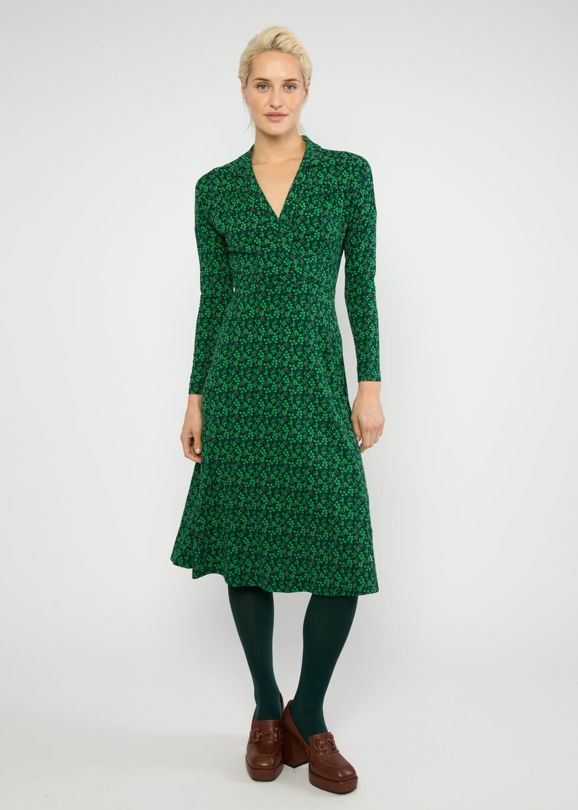 % Blutsgeschwister Midikleid Hédoniste Libre - little ivy, Tolles Grün !