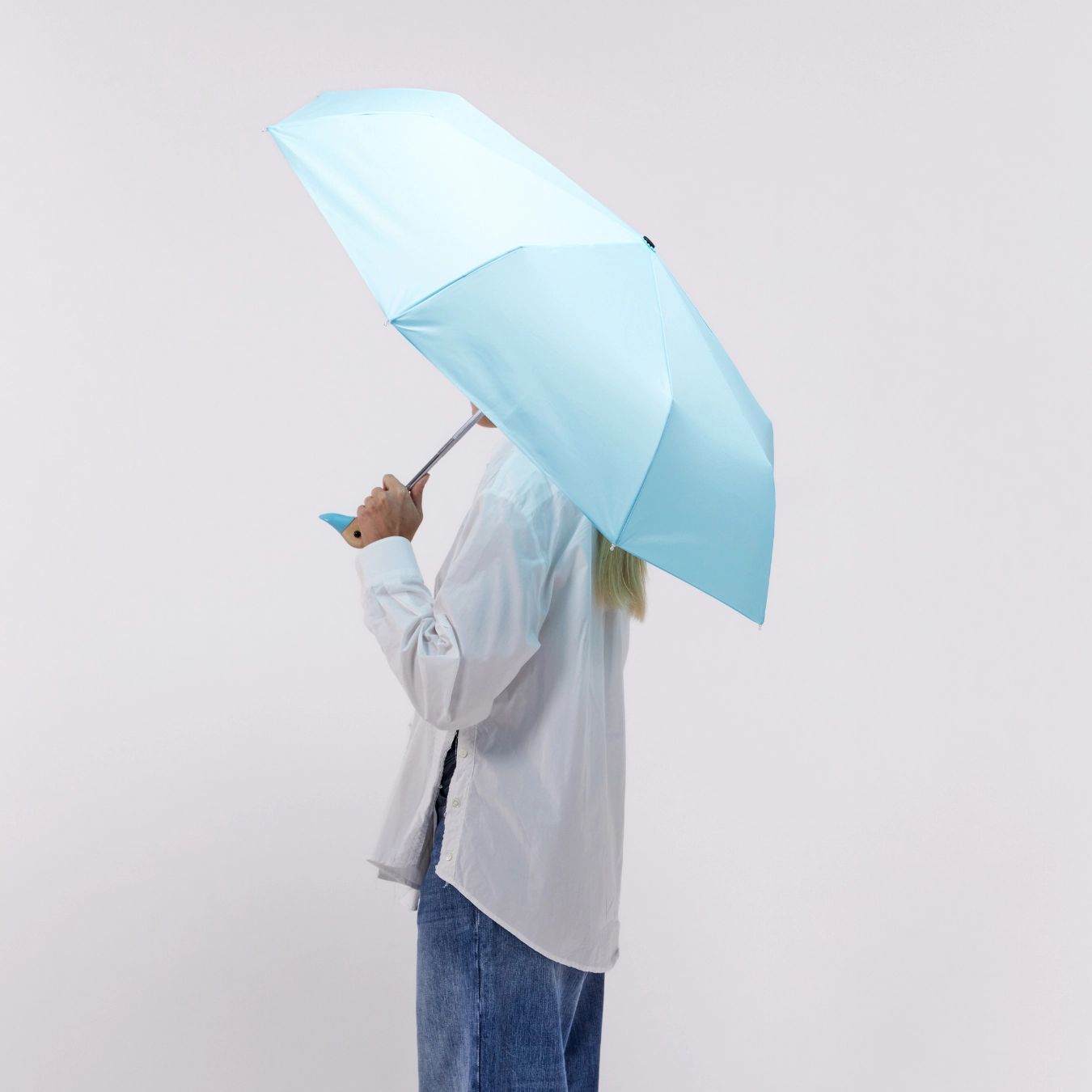 Regenschirm Original Duckhead Popsicle Blue, Eco-Friendly Umbrella , Umweltfreundlicher Duckhead-Regenschirm