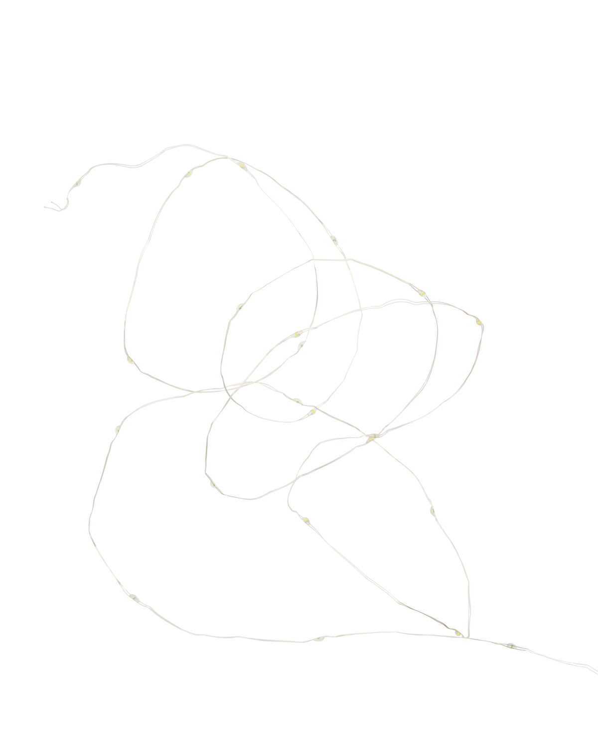 Lichterkette Mini lights ,10 m, Silber von House Doctor