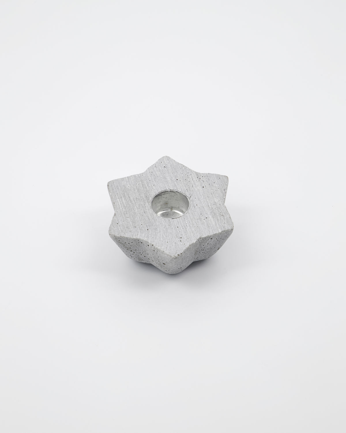 House doctor Kerzenständer STERN "Mold Little Star", Grau, Stein, D. ca. 8 cm House doctor Kerzenständer STERN "Mold Little Star", Grau, Stein, D. ca. 8 cm