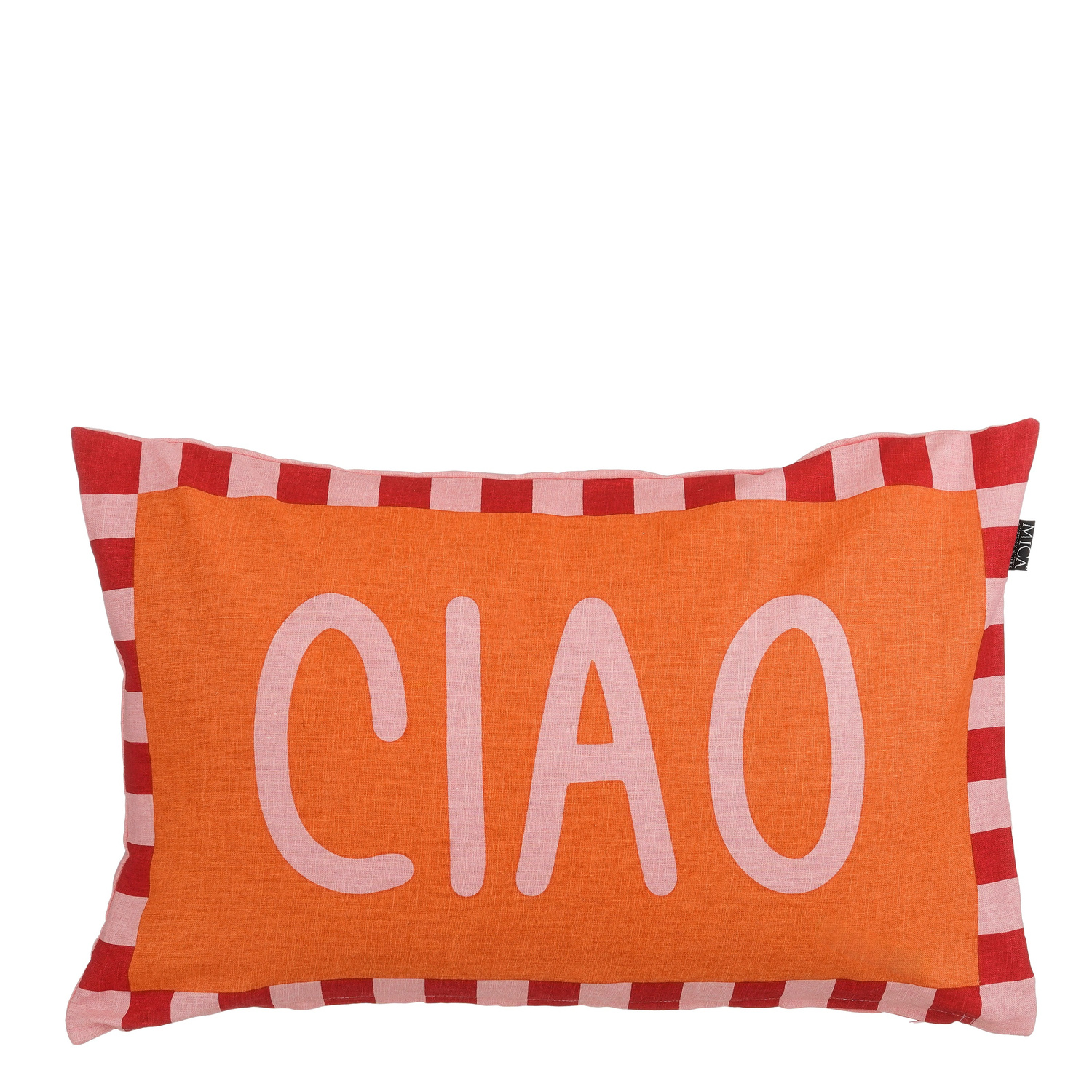 Kissen CIAO, ca. 35 x 55 cm orange 