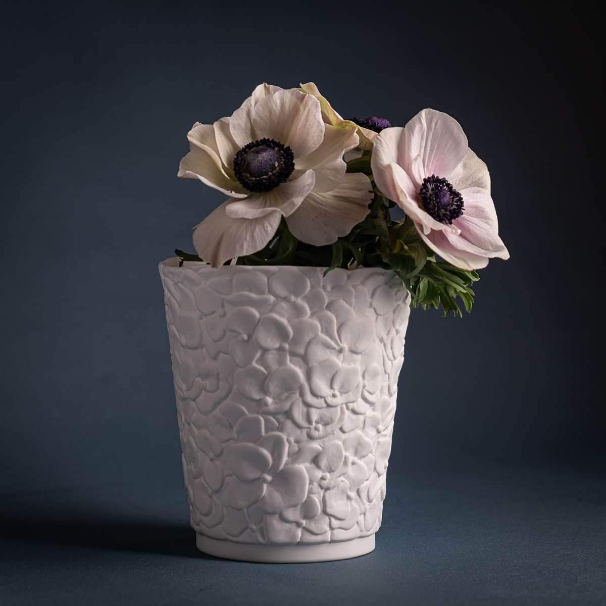 KLATT OBJECTS FLORA Hydrangea Vase S Bone China , ca. 14 cm