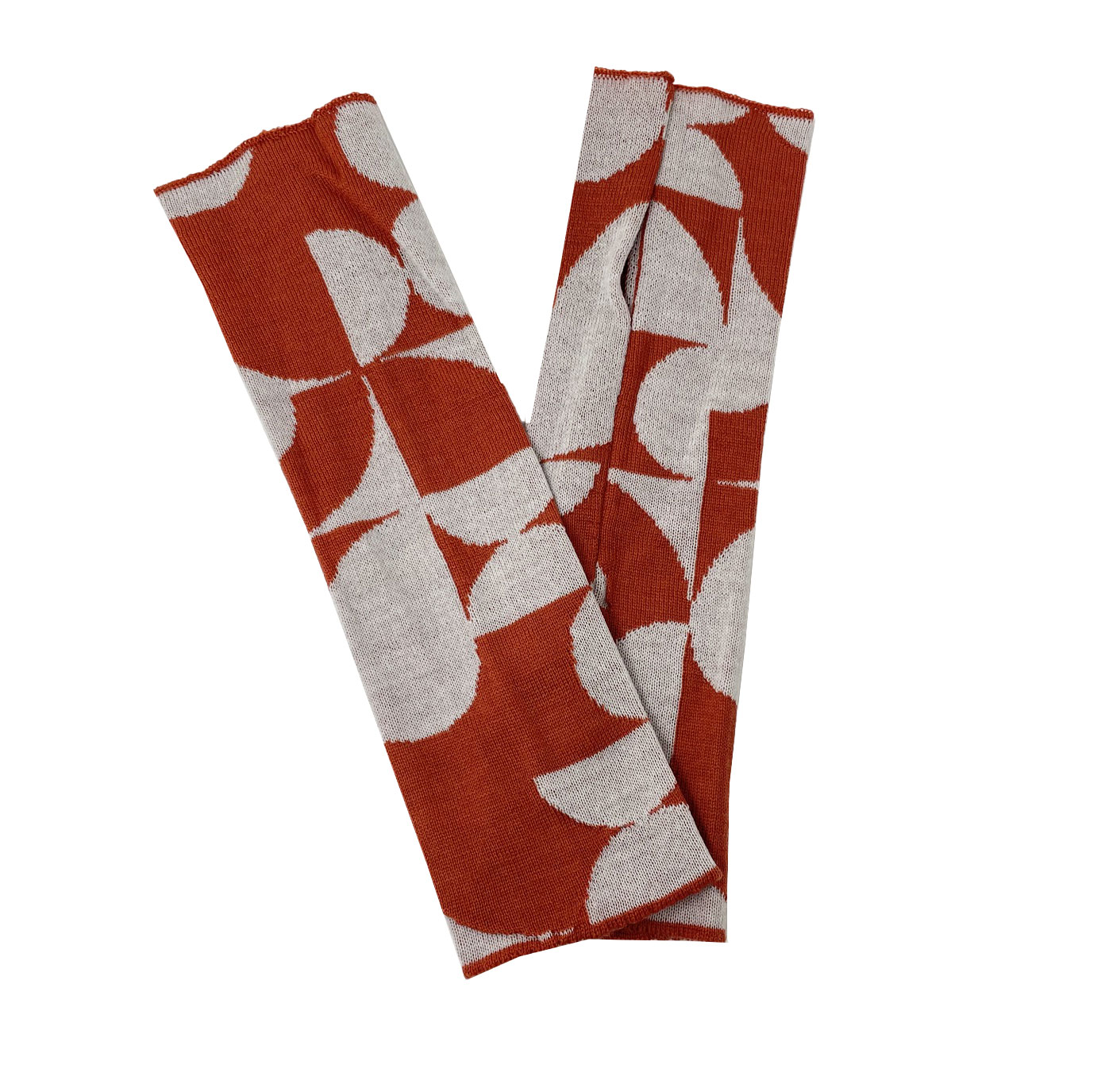 McKernan Handstulpen "RITMO" SANTIAGO, ca. 27 x 8 cm, 100% feine Wolle, Pulswärmer