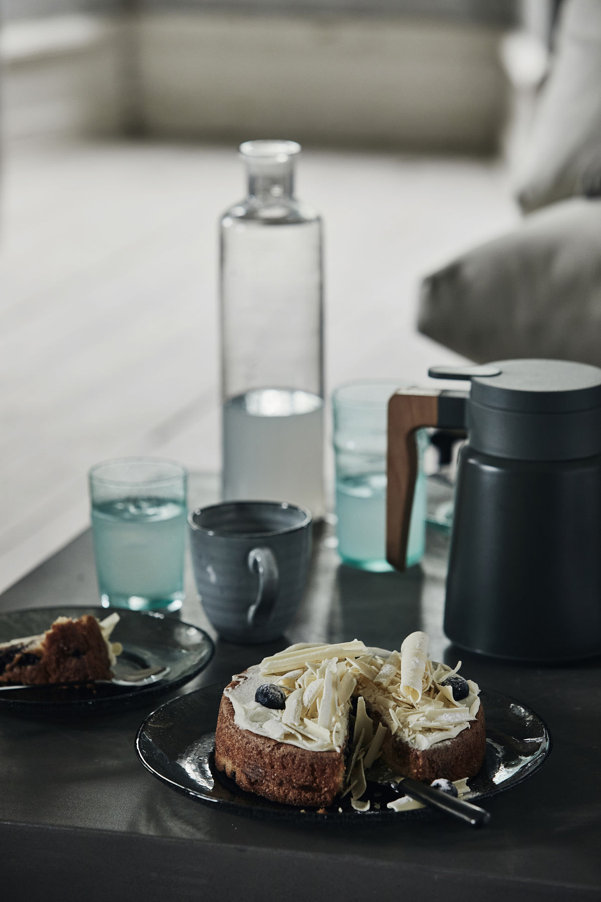 % Flasche mit Deckel, Farma, Klar von  House doctor , 1,1 Liter, Höhe ca. 32 cm