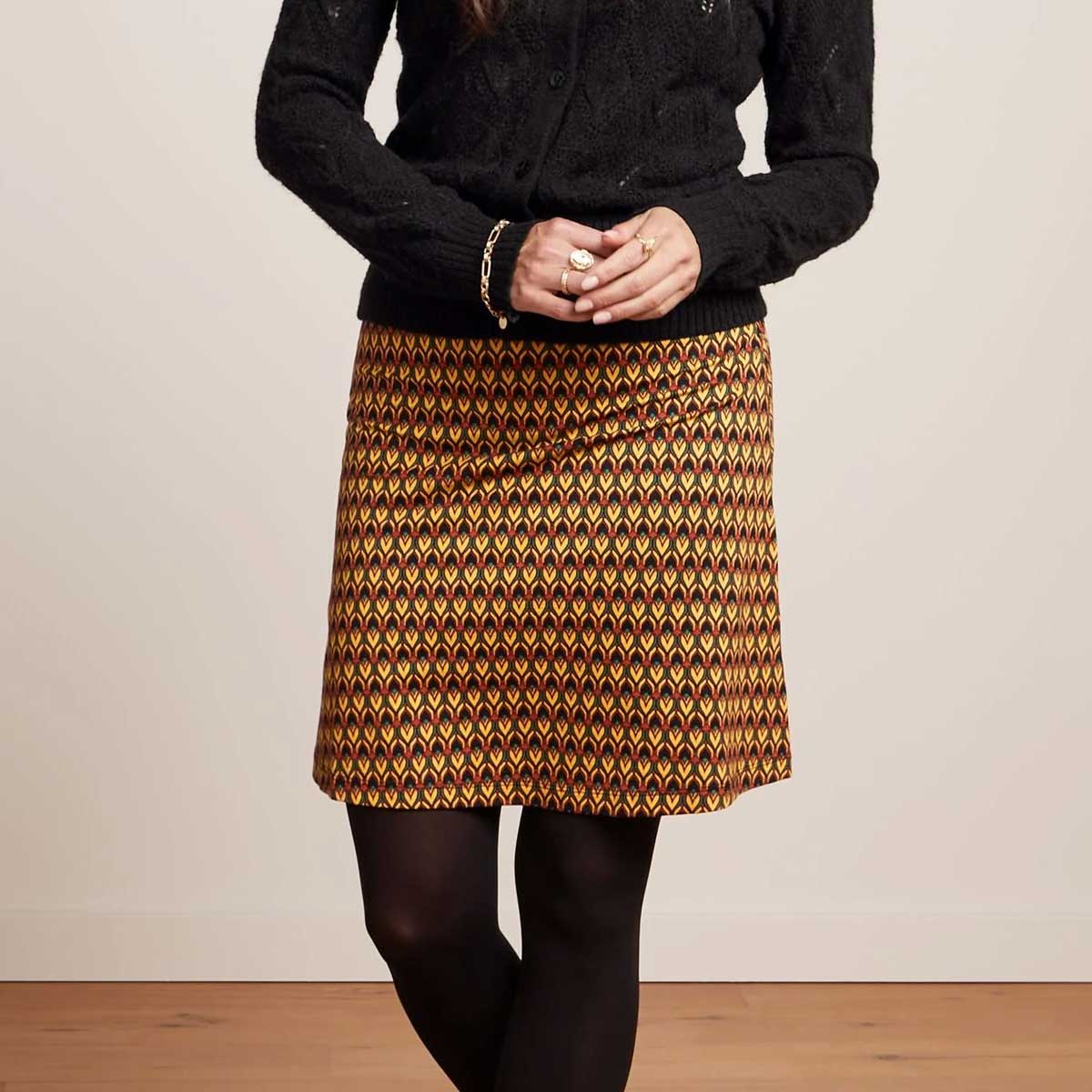 % King Louie Border Skirt Dandy, Braun, Rock