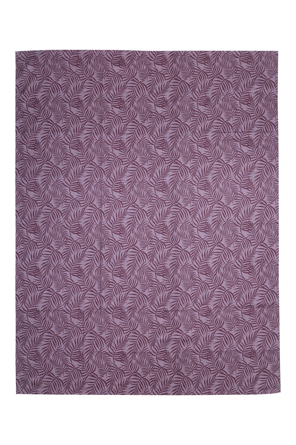 Tischdecke LEAVES ca. 130 x 170 cm lavender, 100 % Baumwolle (bio), GOTS-zertifiziert   