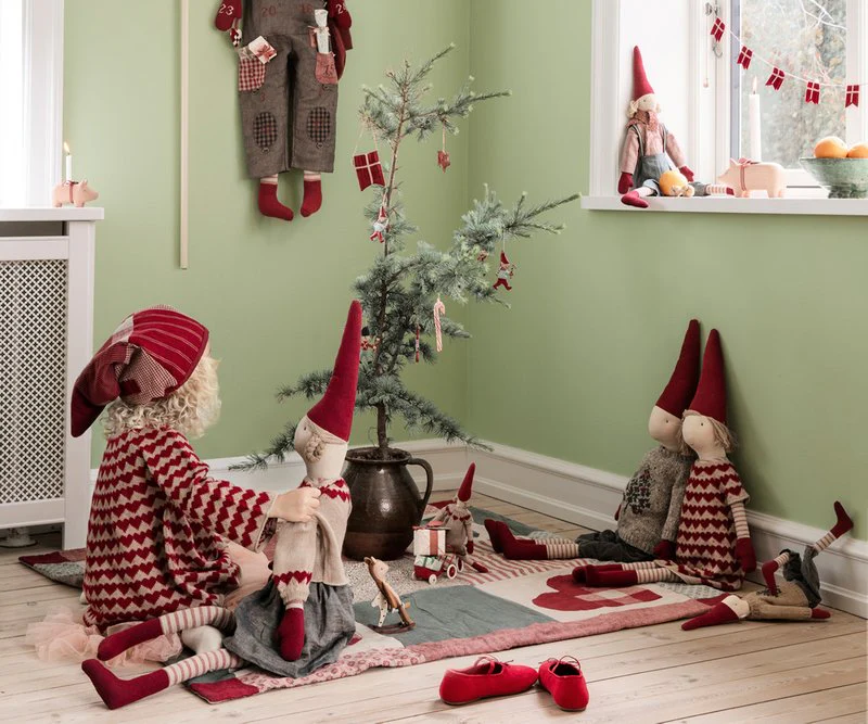 % Maileg Weihnachtsstrumpf - Karriert ☆    ca. 59 cm