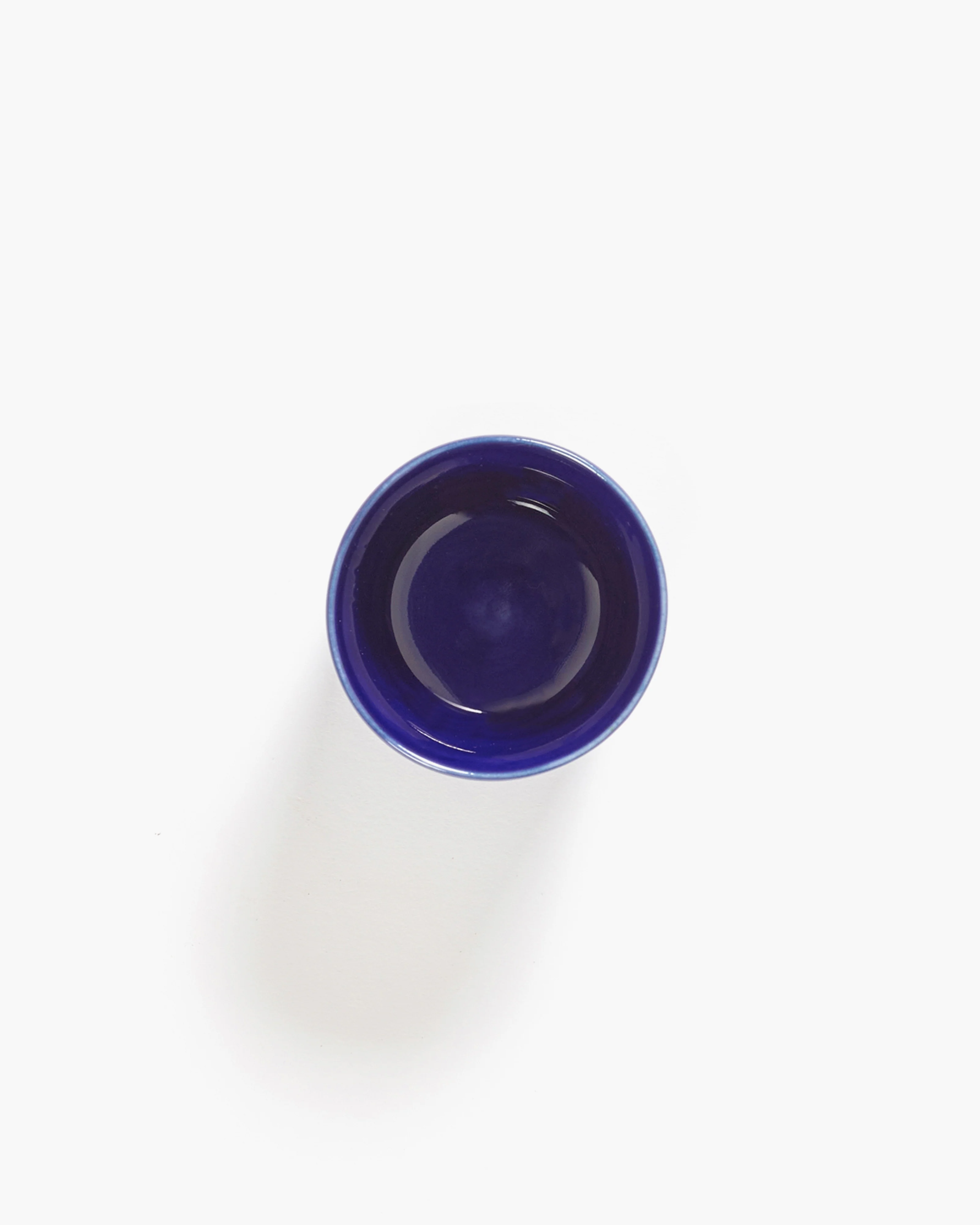 Ottolenghi Espressotasse 15cl blau - weisse Streifen Feast, pro Stück