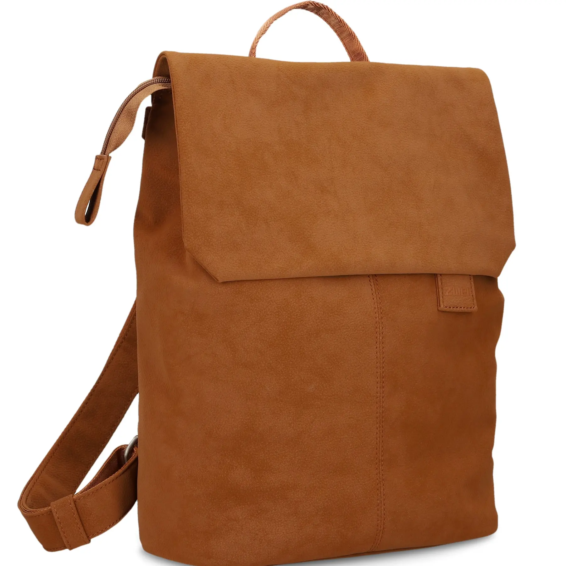 MADEMOISELLE RUCKSACK MR13, Farbe: nubuk-cognac  von ZWEI Bags