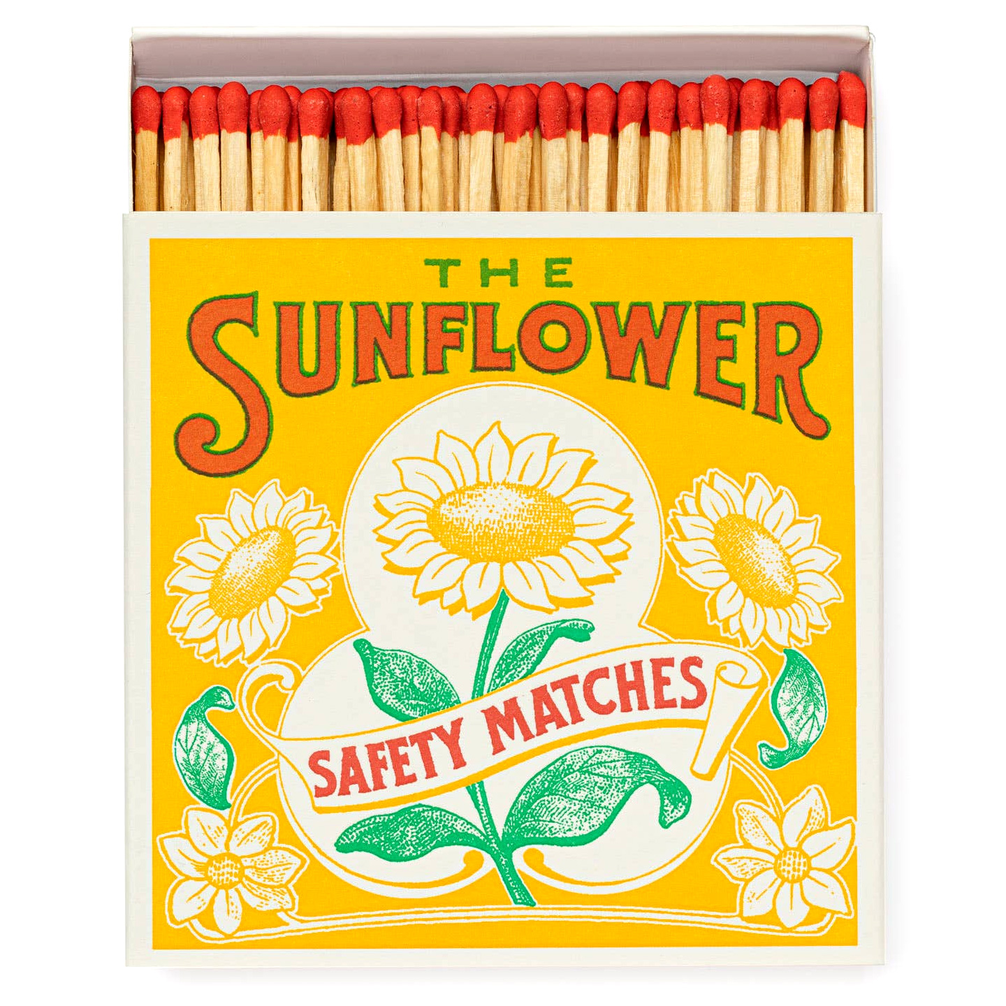 Archivist Gallery Streichhölzer "The Sunflower" von Archivist Gallery , ca.11 x 11 cm, Sonnenblume