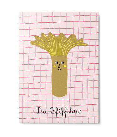 Postkarte "Pfiffikus" von Annika Kelm, Unter Pinien  