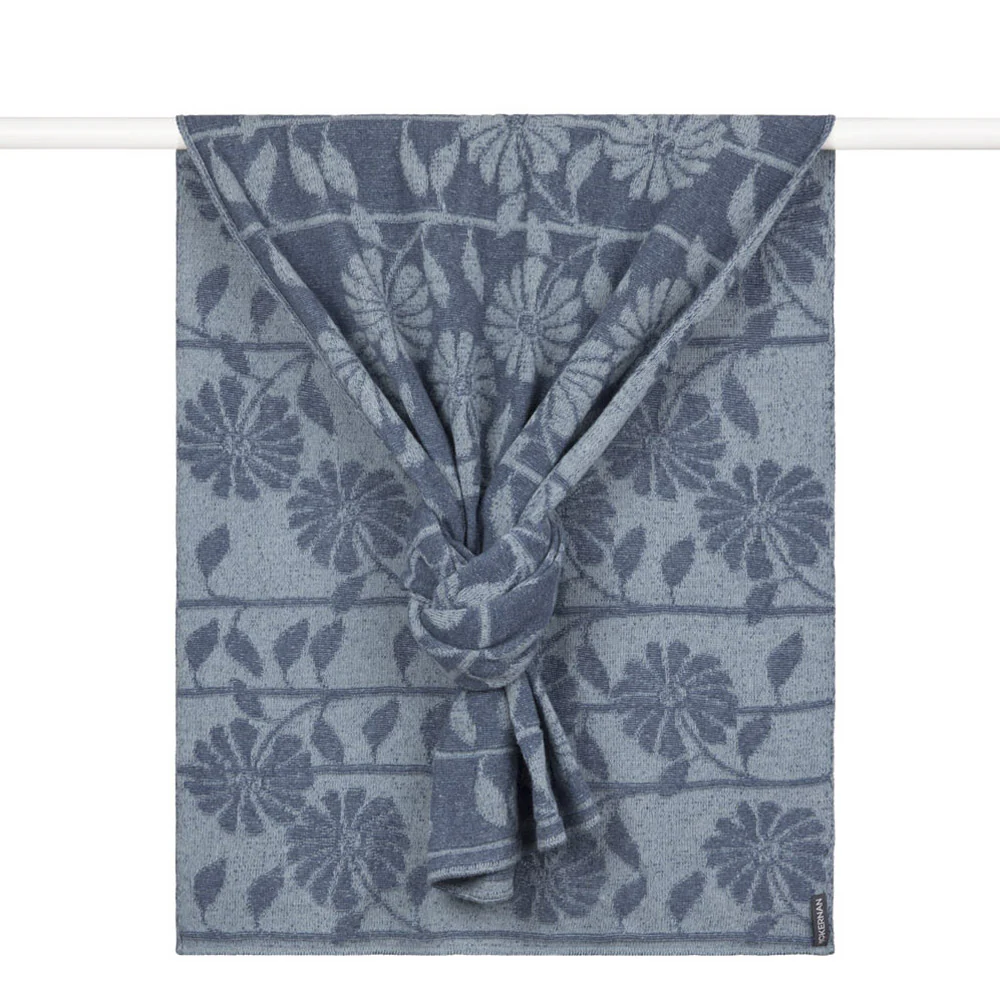 McKernan Schal "DELIGHT" FADED DENIM,  ca. 70x 210 cm , 100 % Wolle   