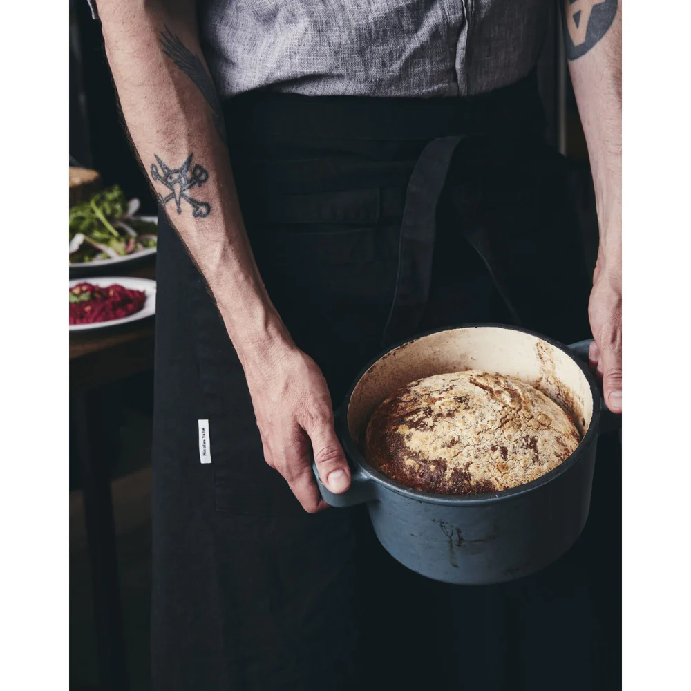 % Nicols Vahé Schürze, Neat, Schwarz 