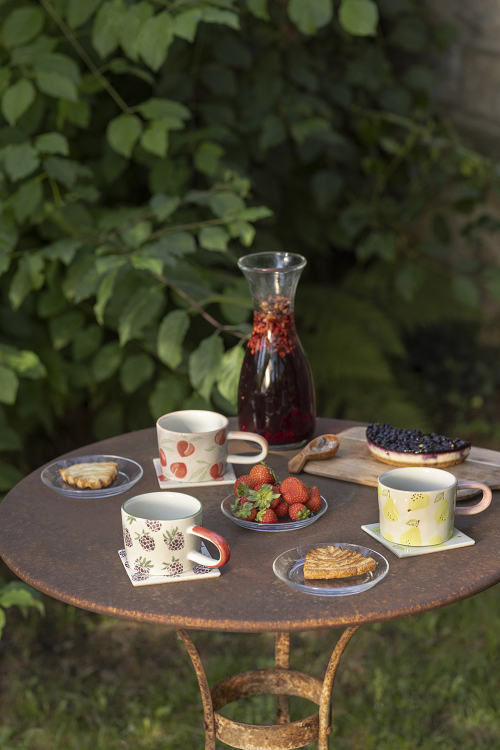 VINTAGE GARDEN Tasse Birne, 400 ml  
