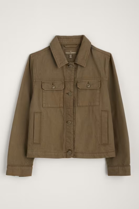 SEASALT CORNWALL Ballad Jacke, Farbe: Seagrass