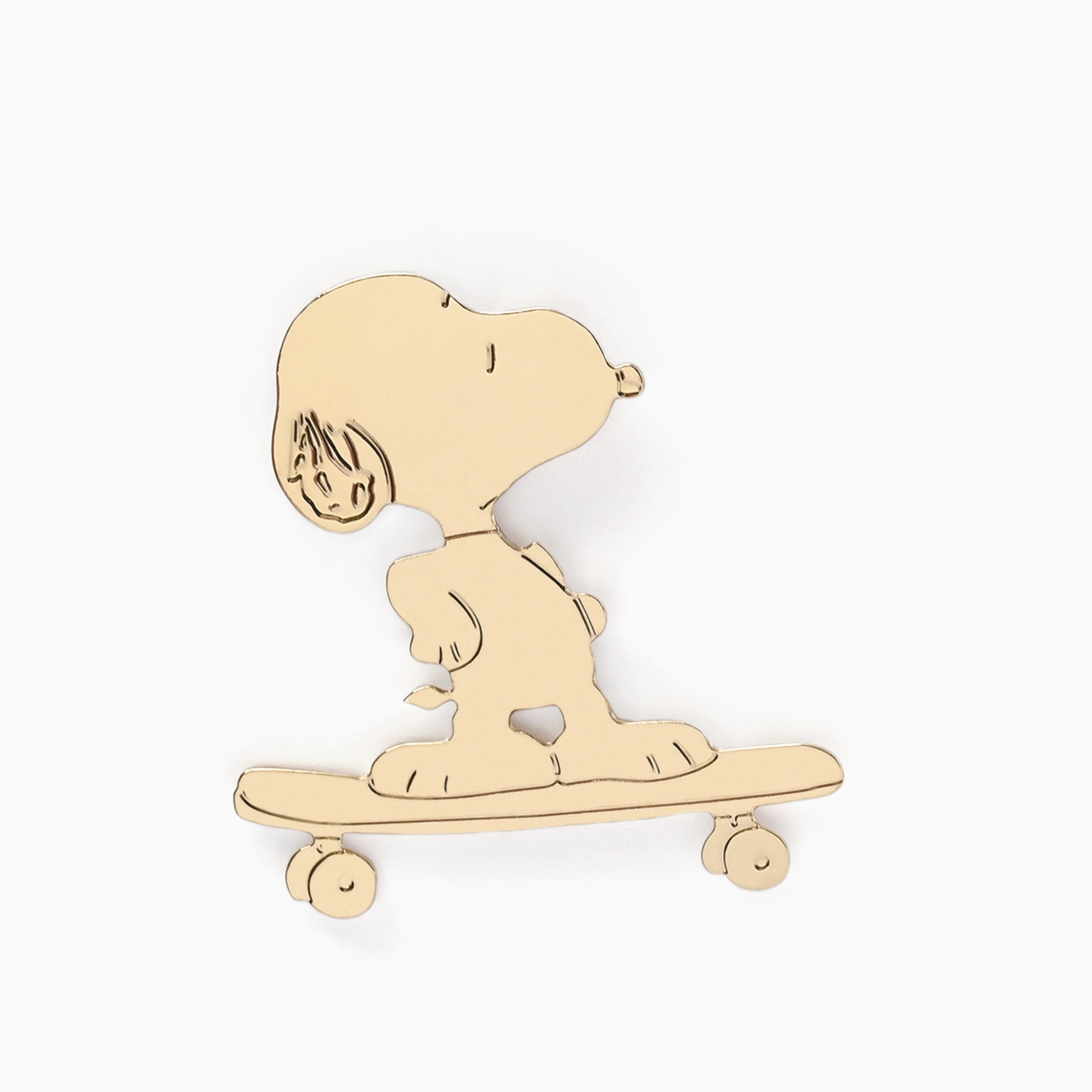 The Peanuts PIN "SNOOPY  auf Skateboard " von The Peanuts, limitierte Auflage   