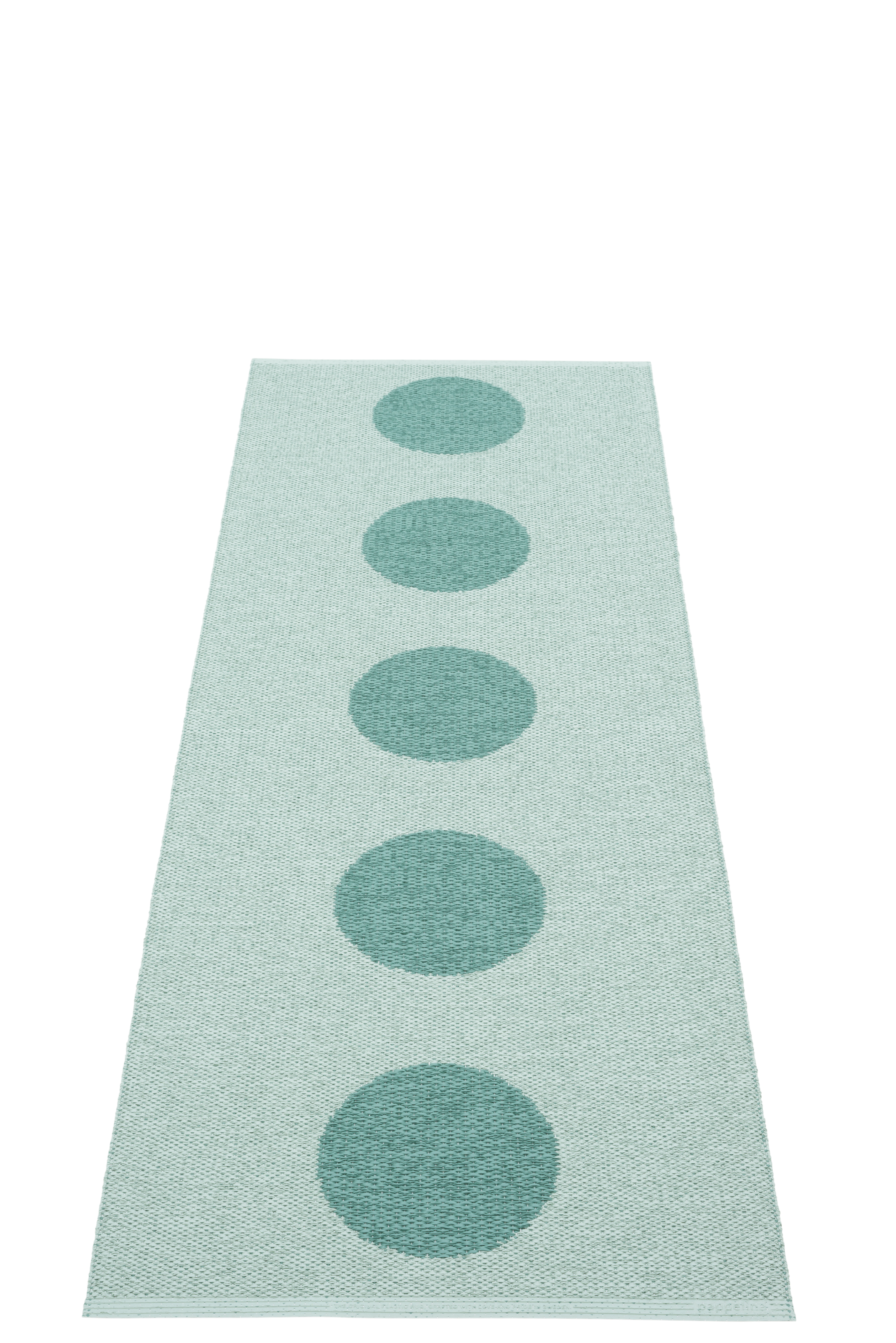 pappelina Teppich  VERA POP PALE TURQUOISE JADE , ca. 70 x 120 cm