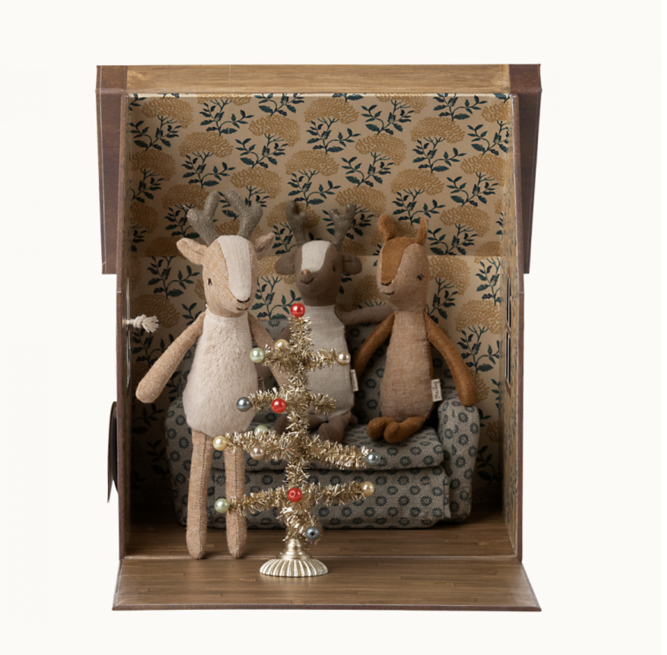 Maileg Reh Kleine Schwester, total süß fürs Lebkuchenhaus, ca. 17 cm