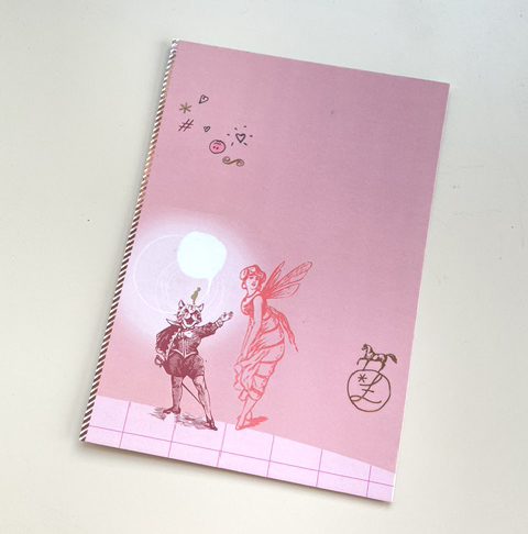 % Postkarte LOUA 4 mit Goldprägung