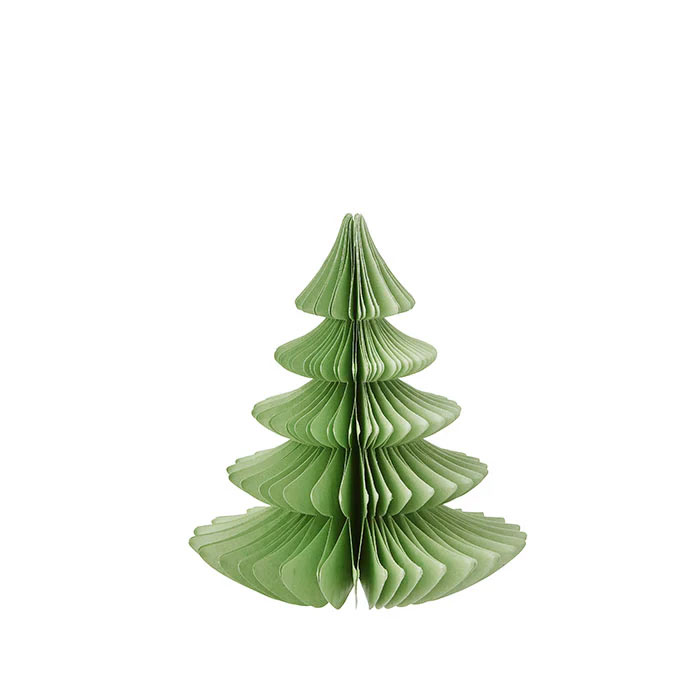 Bungalow Honeycomb Tannenbaum Pine, ca. 16cm Ming von Bungalow, Papier, Honeycomb Tree Pine H16cm Ming