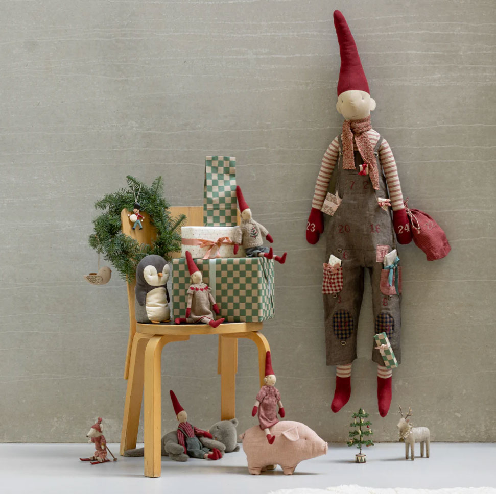 Maileg Adventskalender Wichtel Pixy Junge, ca. 121cm ☆ 