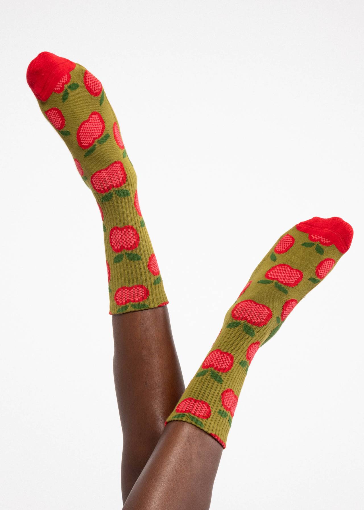 Blutsgeschwister Socken Sensational Steps Lot kiss me apple socks