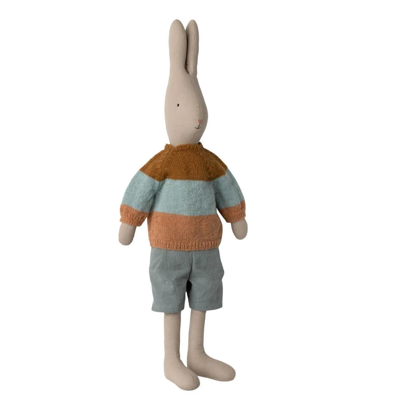 Maileg Kaninchen Größe 5, Klassisch -Pullover und Shorts , Hase,Rabbit size 5, Classic - Sweater and shorts