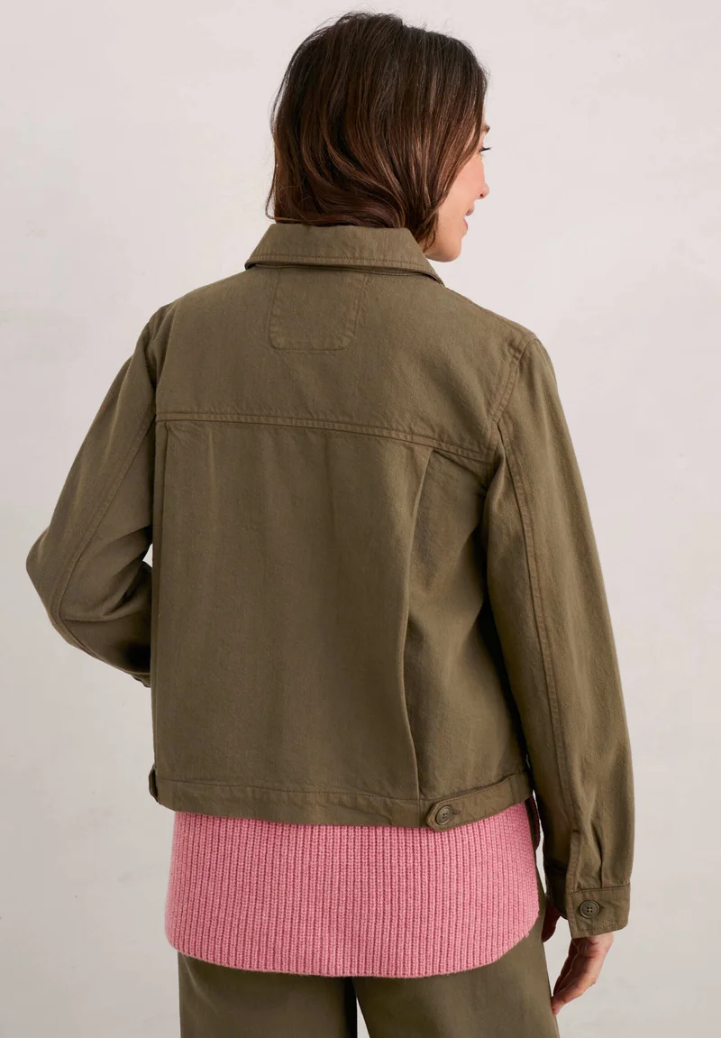 SEASALT CORNWALL Ballad Jacke, Farbe: Seagrass