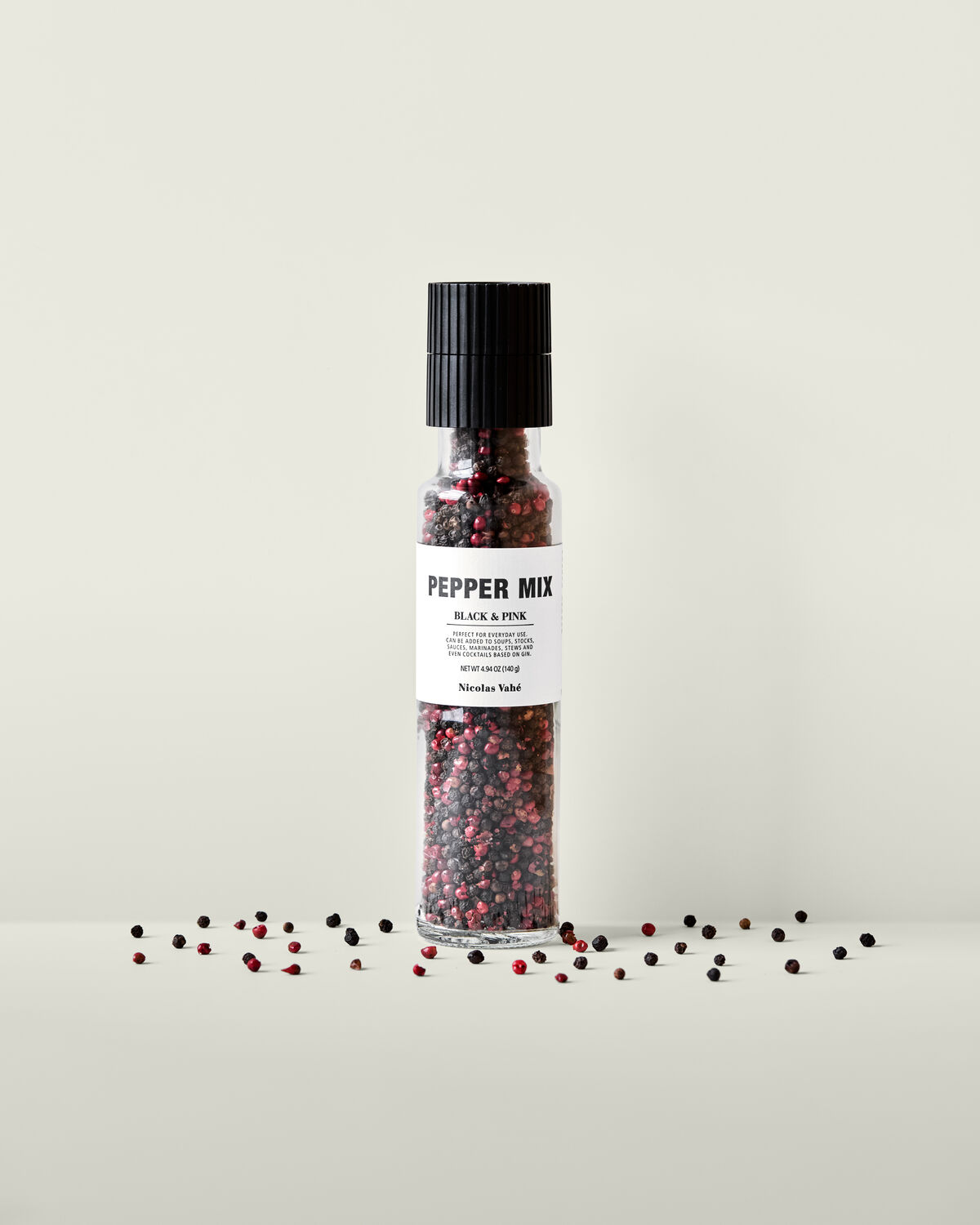 Nicolas Vahe Pfeffer MIX Black & pink, 140 g , Nicolas Vahe  Pepper, Black & pink mix, 140 g