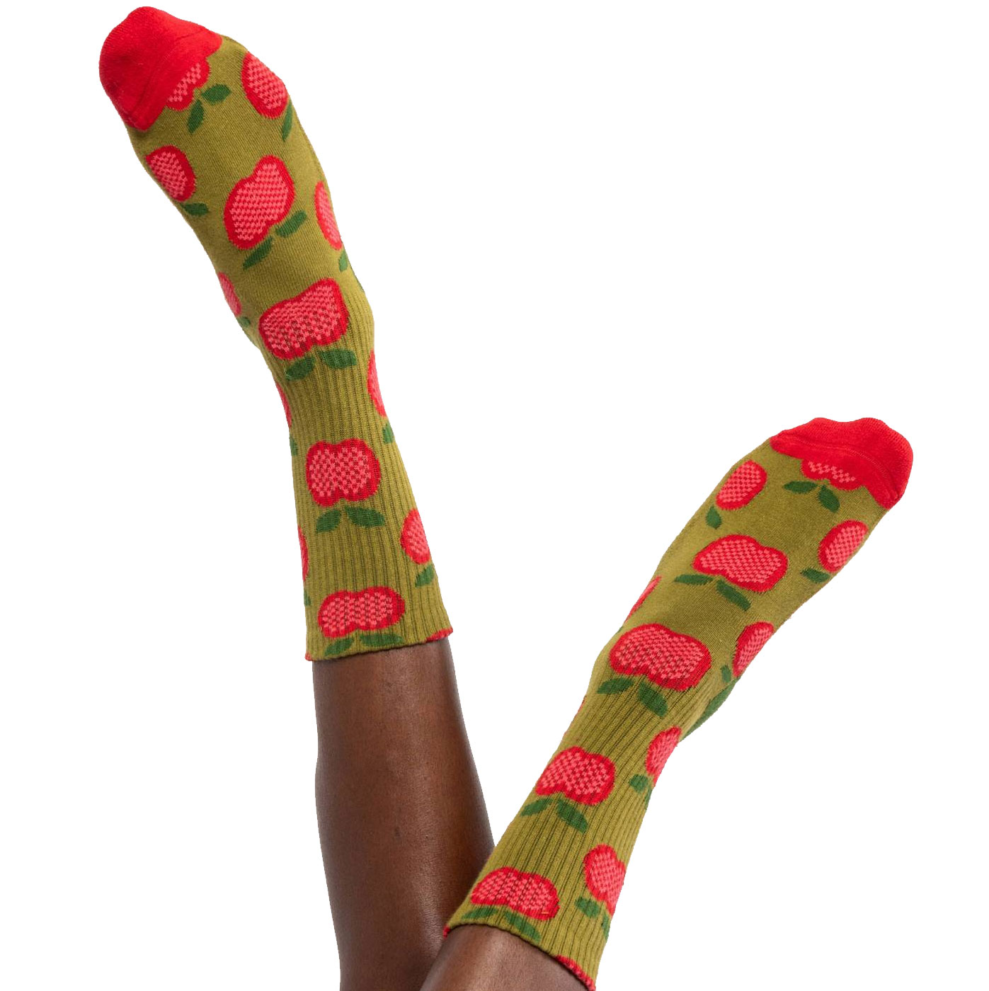 Blutsgeschwister Socken Sensational Steps Lot kiss me apple socks
