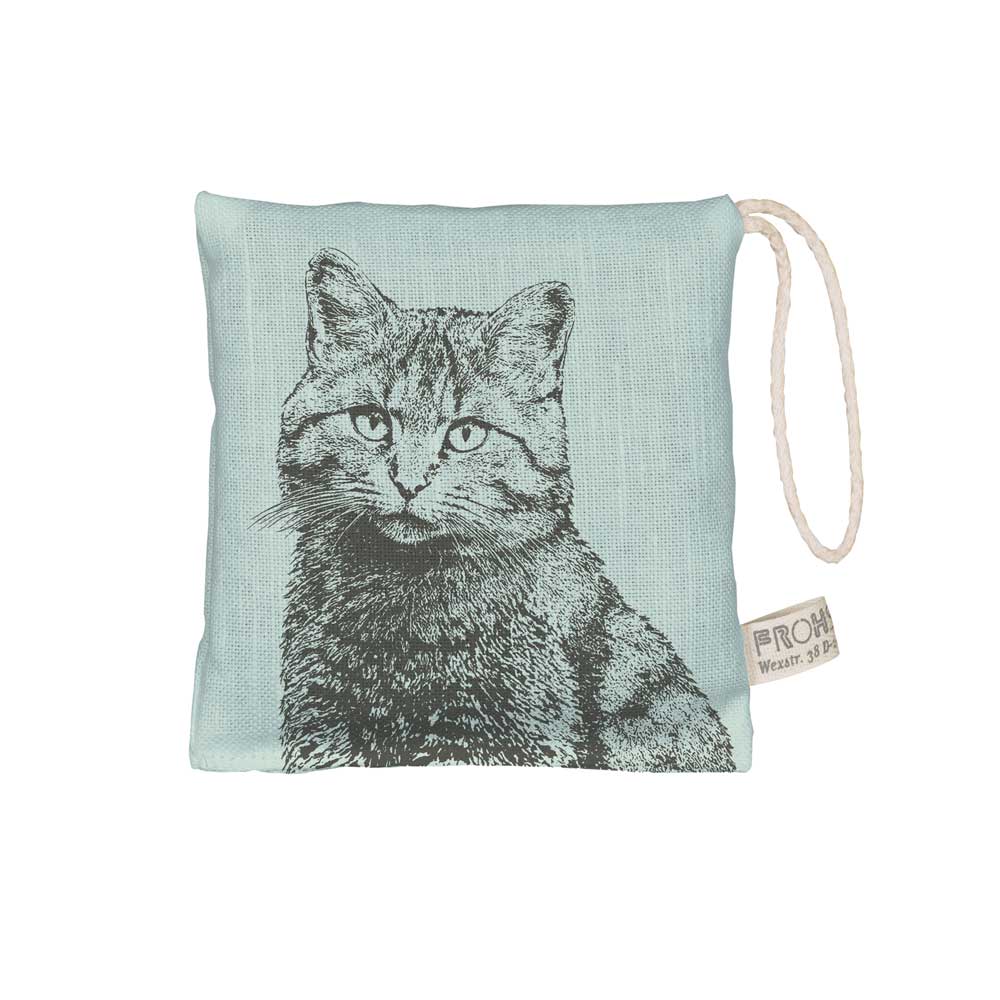 Frohstoff Lavendelkissen Minze Wildkatze, Katze Frohstoff Lavendelkissen Minze Wildkatze, Katze