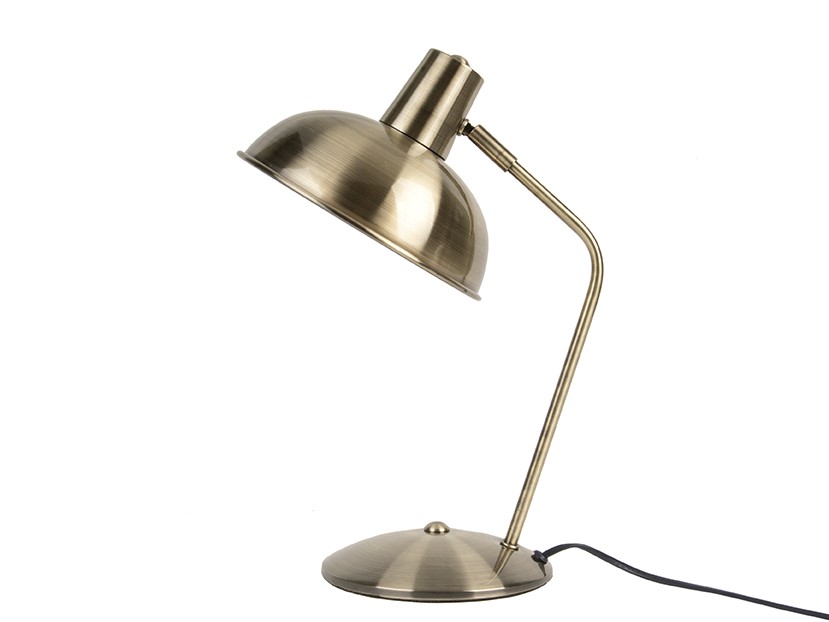 Tischlampe HOOD, Messing,  H.  ca. 37,5 cm 