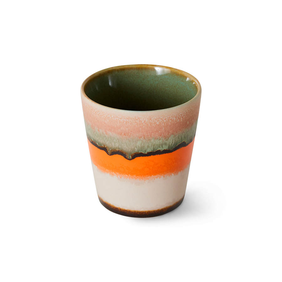 HKliving 70's Kaffee Becher/coffee mug, BURST