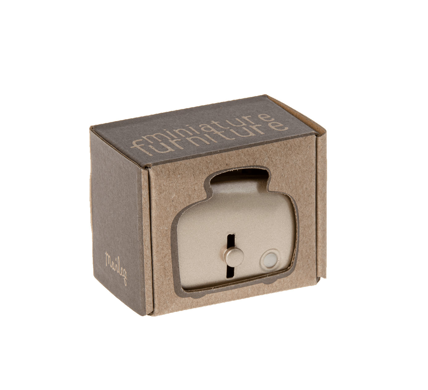 Maileg Miniatur Toaster & Toast silber