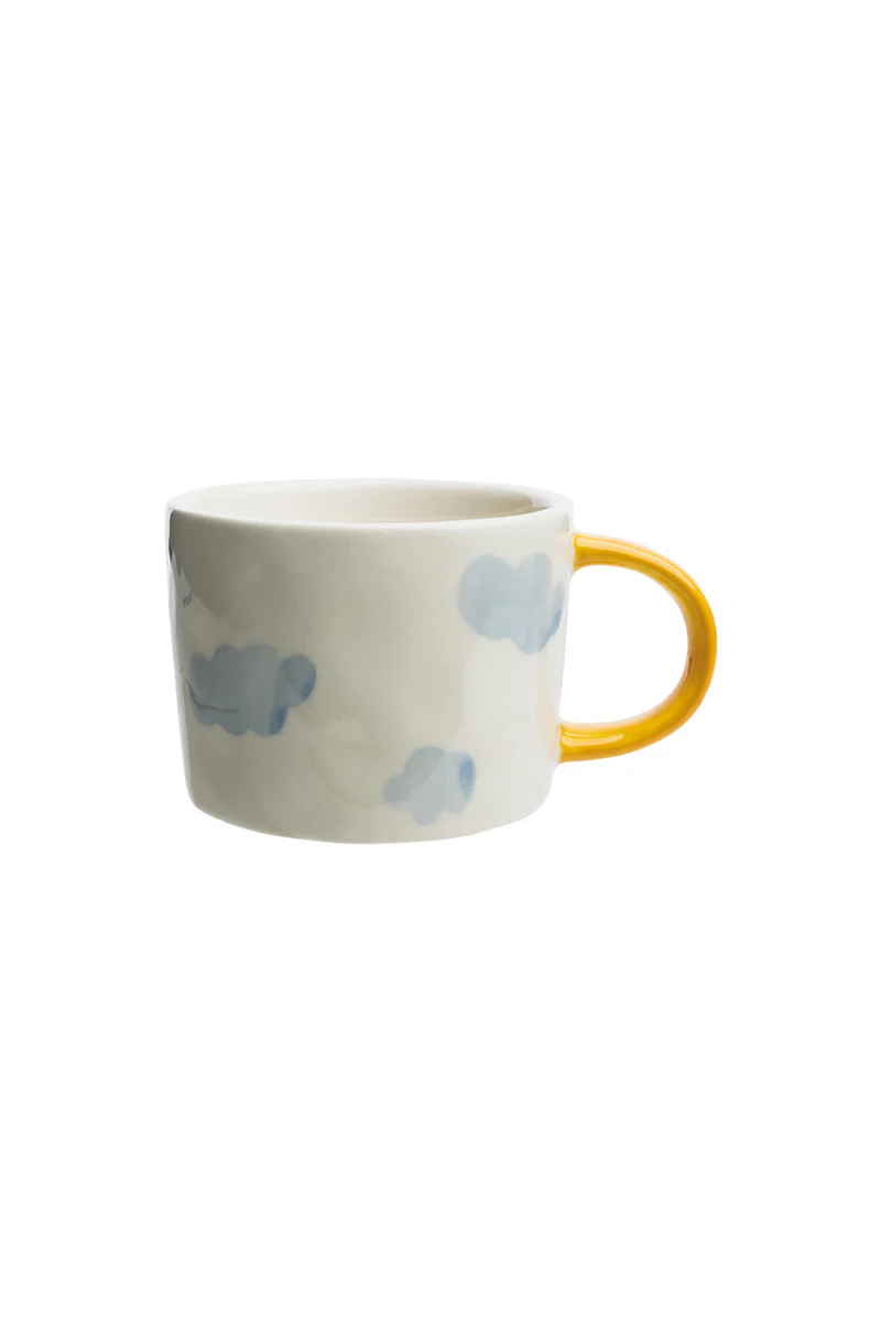 Tasse klein, Wolken, 150 ml, Keramik  