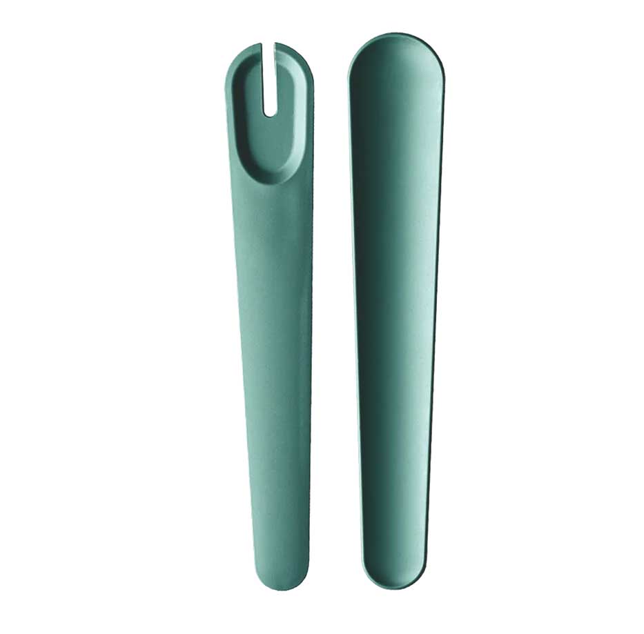 Salatbesteck deluxe dark sage