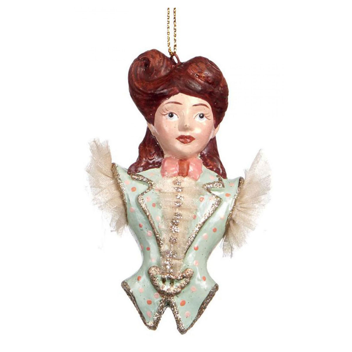 LADY DANDY BUST, gw-B94105-1hell, ca.14 cm von Catherine Collection / Goodwill