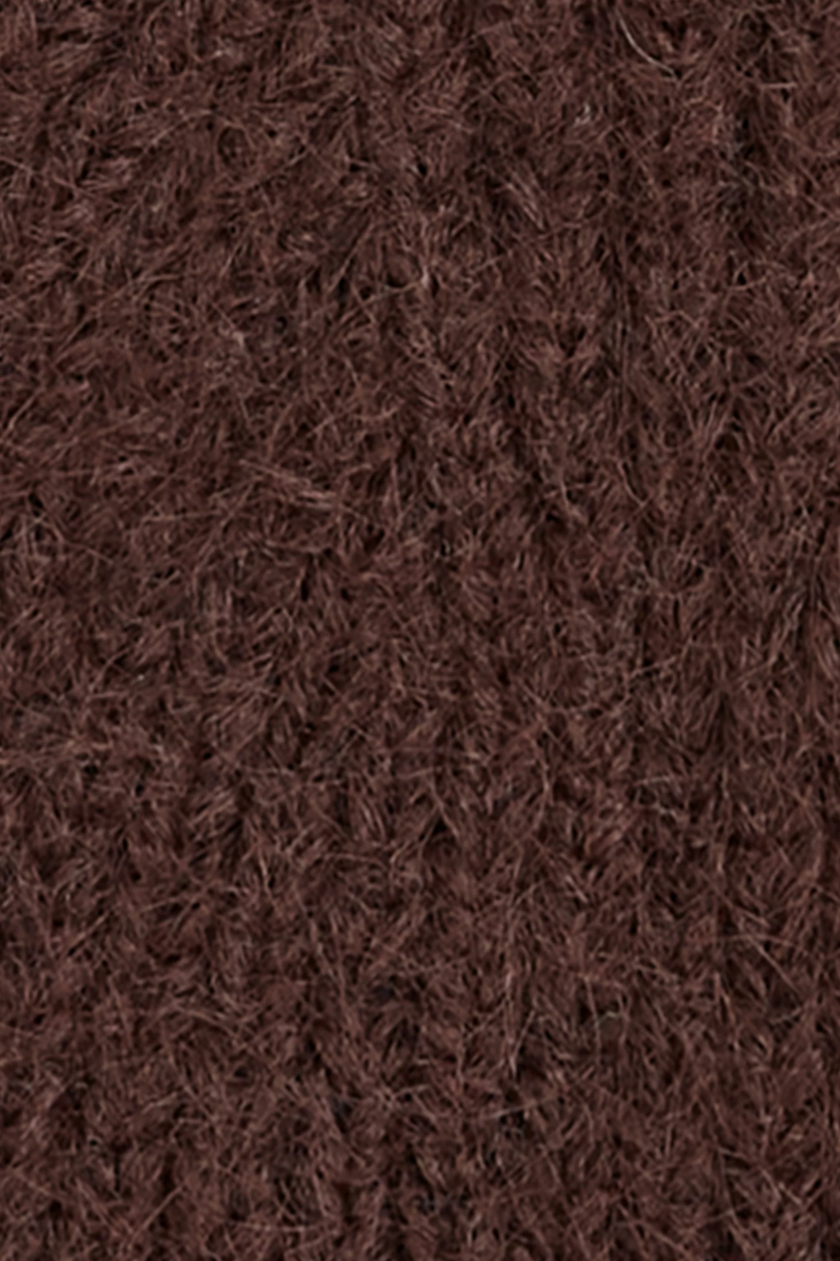 King Louie Mütze Beanie Hat Posh, Farbe Bitter Chocolate / Dunkelbraun