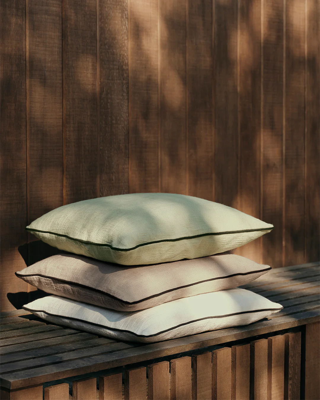 Kissenbezug MAJA, ca. 50 x 50 cm, Sage Green, von Broste Copenhagen, OEKO-TEX®   