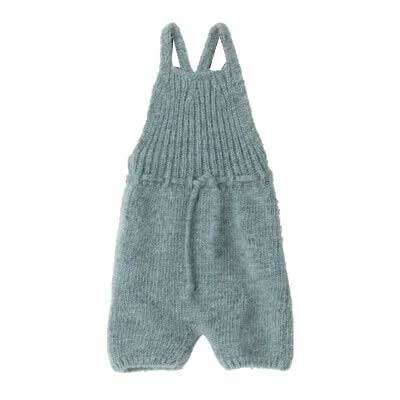 % Maileg Overal gestrickt, hellblau, Größe 4, für Hasen  